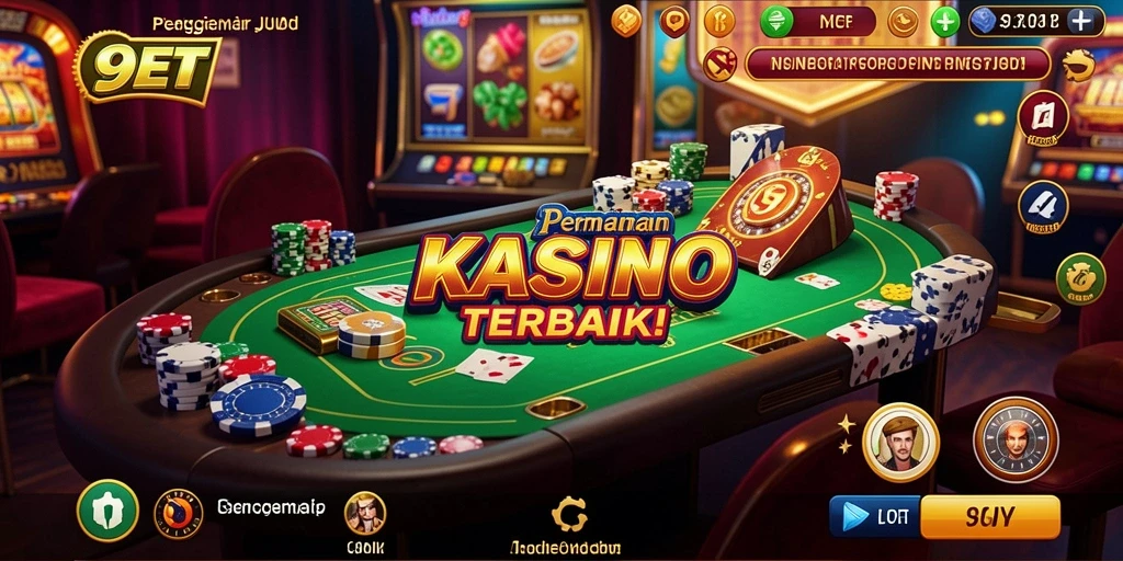 Screenshoot gameplay <strong>9ET</strong> memperlihatkan aksi seru dalam permainan Kasino.