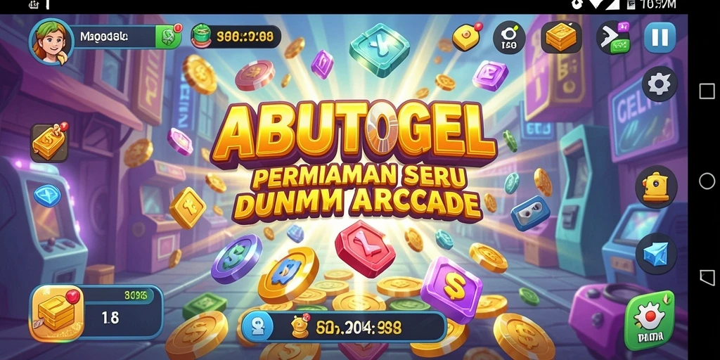 Tampilan gameplay ABUTOGEL yang seru dan menarik.