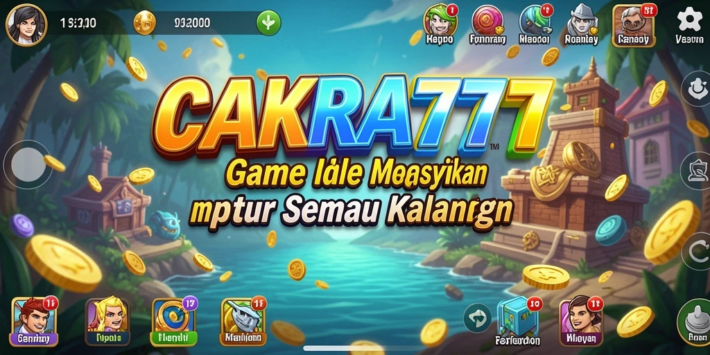 Tampilan gameplay CAKRA777 yang menawan dan menarik.