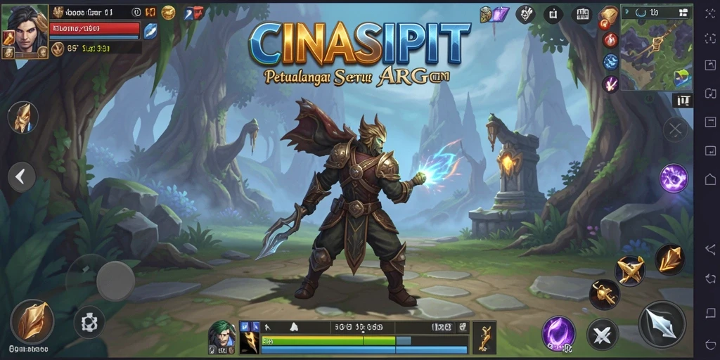 Gameplay menarik dari CINASIPIT dengan aksi mendebarkan.