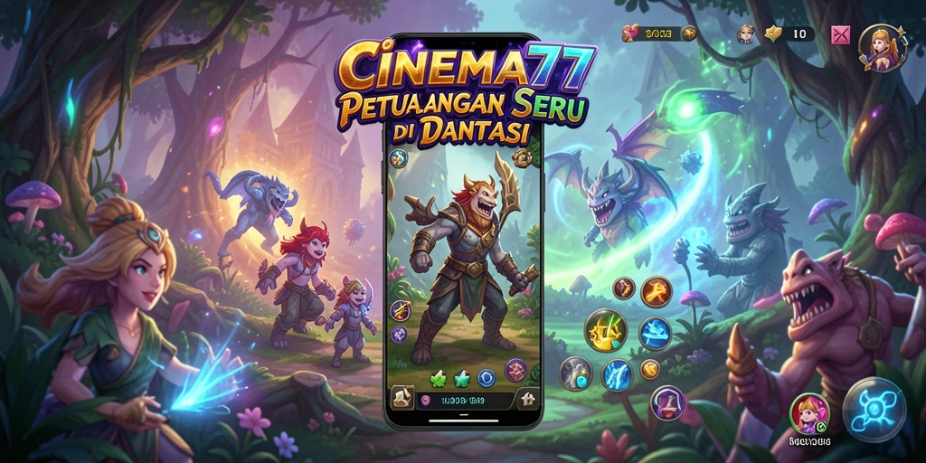 Tampilan gameplay petualangan yang seru dan mendebarkan.