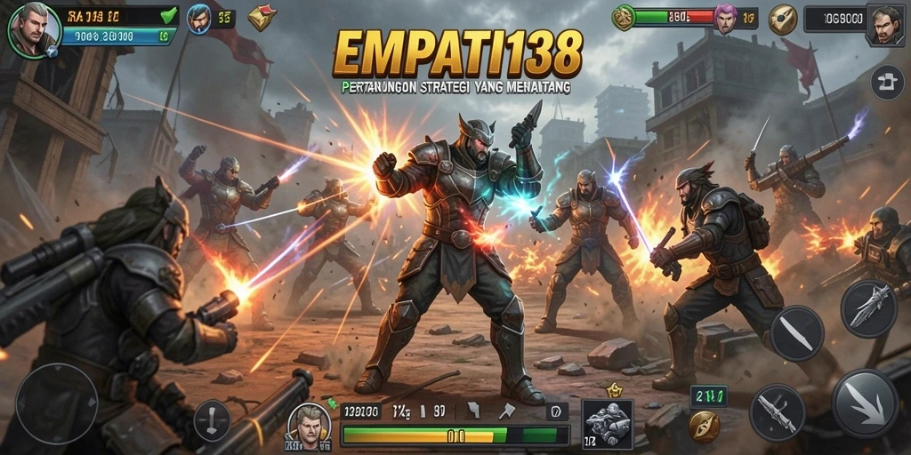 Tampilan menakjubkan dari gameplay strategis EMPATI138.
