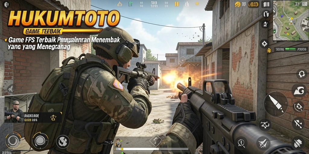 Tampilan gameplay HUKUMTOTO yang mendebarkan dan penuh aksi.