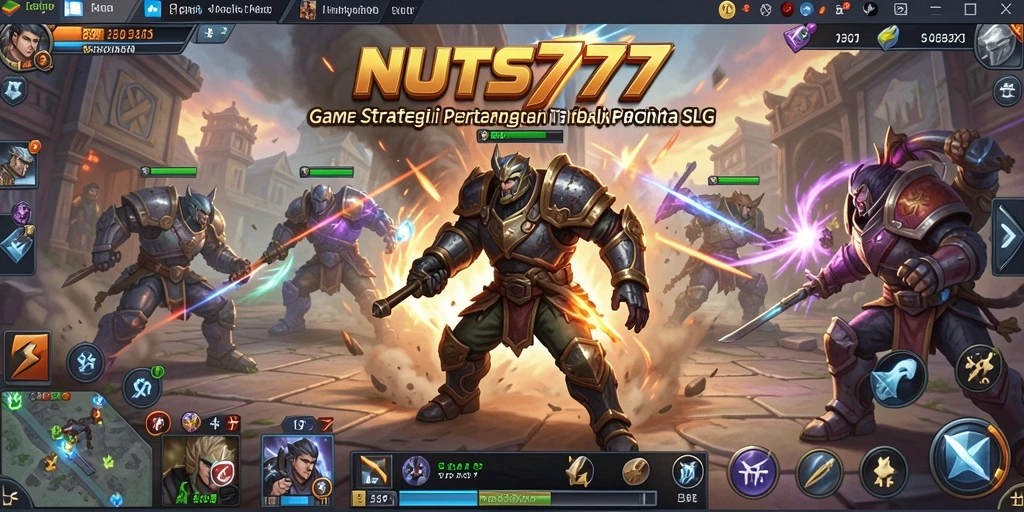 Tampilan gameplay SLG yang seru di NUTS777.