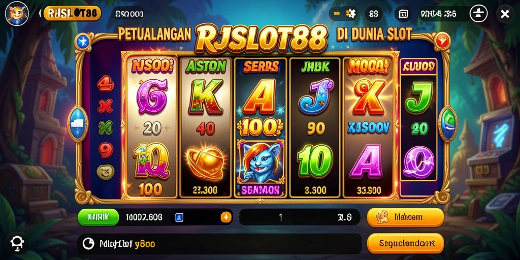 Tangkapan layar permainan RJSLOT88 yang menunjukkan momen mendebarkan dalam petualangan.