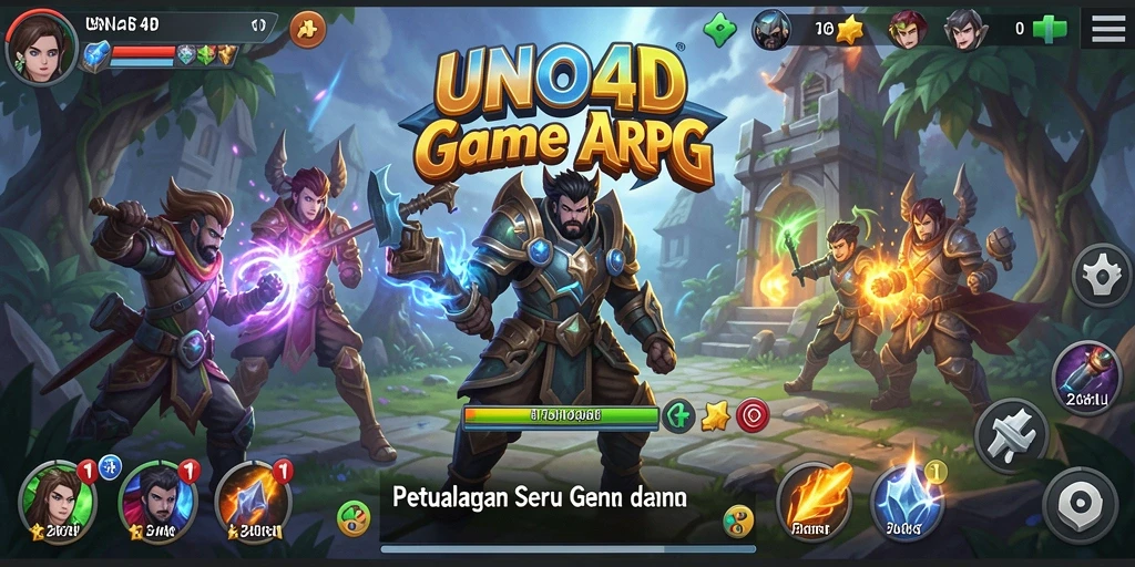 Gameplay seru dalam petualangan dunia ARPG.