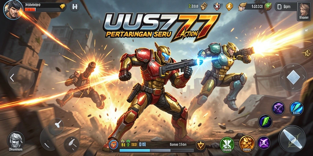 Tampilan seru aksi pertarungan UUS777 yang memukau.