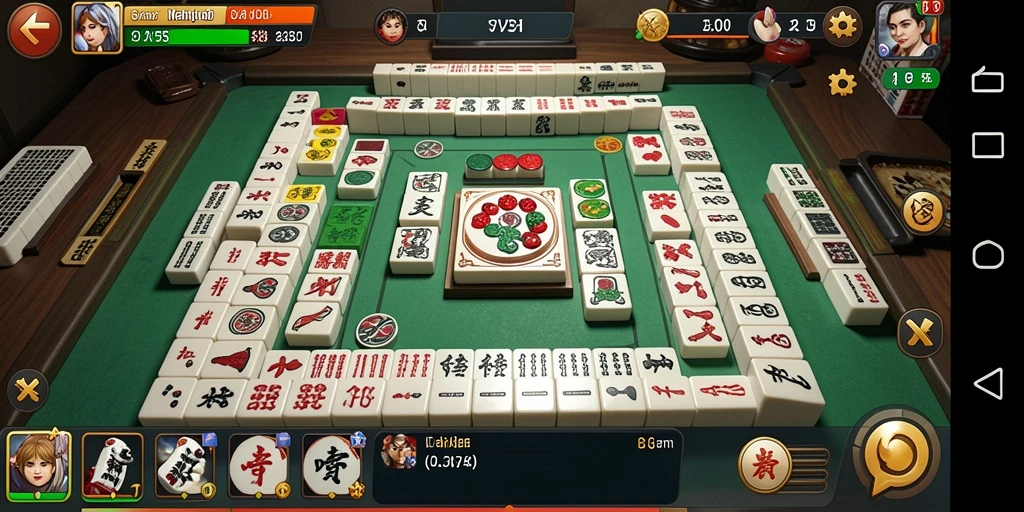 Gameplay seru Mahjong dengan grafis yang menawan.